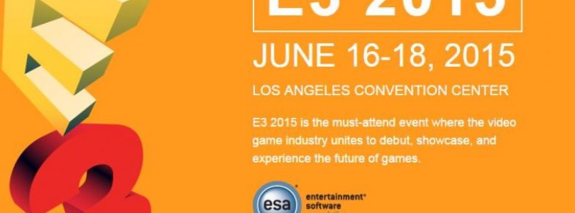 Datas e horário para as conferências E3 2015