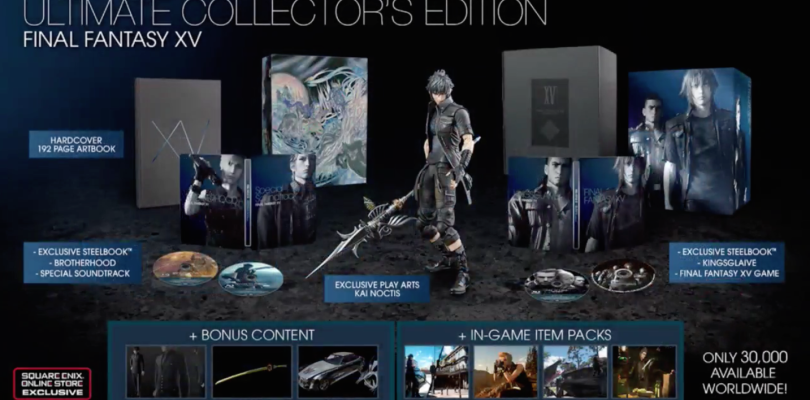 Final Fantasy XV: Confira as duas edições de colecionador do game