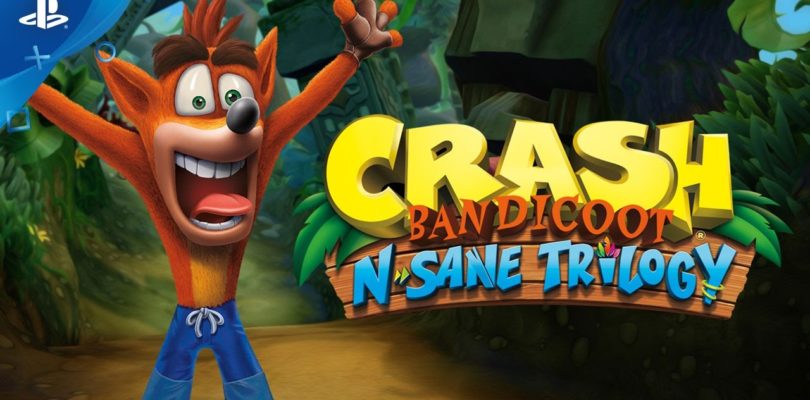 Crash Bandicoot N. Sane Trilogy é exclusivo do PlayStation 4