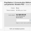 Falta de estoque faz Playstation 5 ser vendido por valores absurdos mundo afora